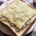 ゆきプー♡'s cooksnap of when they made 【保育園】チーズじゃこトースト【おやつ】.