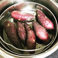maffy32's cooksnap of when they made 圧力鍋。簡単。蒸しさつまいも.