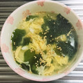もぐ・ω・くま's cooksnap of when they made たまごとワカメの中華スープ☆.