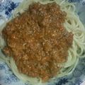 gosscha's cooksnap of when they made 簡単手作りミートソース.