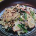 えいちな's cooksnap of when they made れんこんと菜の花＊梅ポン酢サラダ♪.
