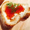 kaokaofood's cooksnap of when they made いくら　DE　トースト.