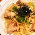 coarin's cooksnap of when they made キャベツと鶏肉の和風パスタ.