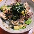 あたりめっこ's cooksnap of when they made 鯖缶とアボカドの和え物.