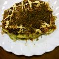 りゆじゆのばあば's cooksnap of when they made 長芋入りふんわりお好み焼き.