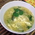 SPANKIE's cooksnap of when they made 香菜使いきり　中華風たまごスープ.
