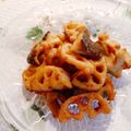 umi☆neco's cooksnap of when they made ピーナッツバターde☆レンコン甘辛炒め♪.