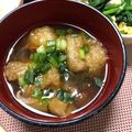 土屋はちまき's cooksnap of when they made しいたけと油揚げの味噌汁.
