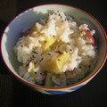 ひさかた's cooksnap of when they made さつま芋のまぜごはん.