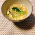 yesmama's cooksnap of when they made チンゲン菜のふかひれ？スープ.