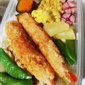 ふぁんたにゃん's cooksnap of when they made のっけ弁当（エビフライ）.