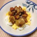 ❀akiko❀'s cooksnap of when they made スパイシーチキン照焼き丼弁当.