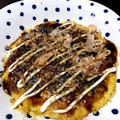 ☆GSSQHY☆'s cooksnap of when they made おひとりさまのじゃがいもでお好み焼風.