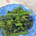 のじまさん's cooksnap of when they made 菜の花のおひたし☆ごま和え☆.