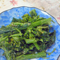 のじまさん's cooksnap of when they made 菜の花のおひたし☆ごま和え☆.