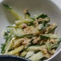 ヨシヨッシー's cooksnap of when they made 簡単きゅうりとツナのごまマヨ和え.