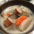 YUKIKI☆'s cooksnap of when they made ウインナー入り粕汁.