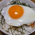 ﾋﾟﾛﾐ♡'s cooksnap of when they made 目玉焼き丼.