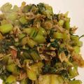 ☆CHE☆'s cooksnap of when they made 赤カブの葉の炒め物.