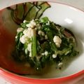 nana_tenjo's cooksnap of when they made 春菊の白あえ.