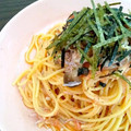 Jo～Jo～'s cooksnap of when they made 明太子と卵の混ぜるだけ簡単和風だしパスタ.