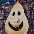 カバゴン's cooksnap of when they made 簡単手捏ね☆ハロウィンお化けのフーガス！.