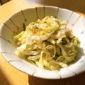 こはる・▽・'s cooksnap of when they made キャベツときゅうりのおかか和えサラダ.