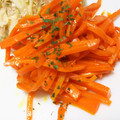 こむぎぱくぱく's cooksnap of when they made にんじんグラッセ炒め！！簡単おいしい！！.