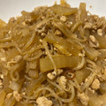 あやちん6661's cooksnap of when they made 大根と挽肉と白滝の炒め煮.