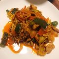 Moffyyy's cooksnap of when they made 【ピリ辛味噌炒め】豚キャベもやし人参.