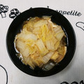 NAOばあさん's cooksnap of when they made 白菜と油揚げの煮浸し.