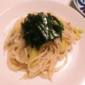 チコリママ's cooksnap of when they made エノキ入りタラコスパゲティー.