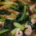 ♡ゆづき♡'s cooksnap of when they made 小松菜と油揚げの煮物.