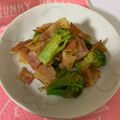 みーち3104's cooksnap of when they made ブロッコリーとベーコンのカレーマヨ炒め.