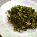 sstusamihi's cooksnap of when they made 大根の葉で佃煮！ご飯のお供に！.