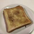 papikun's cooksnap of when they made 簡単♪♪シナモンシュガートースト☽･:*.