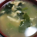 TaniYuri's cooksnap of when they made ほうれん草と卵の中華風スープ.