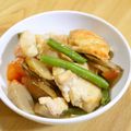 kaiselim's cooksnap of when they made 鶏胸肉が♡めちゃ柔らか～鶏ごぼうさん煮♬.
