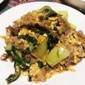kana✩'s cooksnap of when they made チンゲン菜と豚肉のオイスターソース炒め♥.