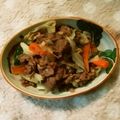 トリノオリンピック☆'s cooksnap of when they made 牛肉とキャベツのオイスター炒め.