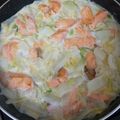 ひろ∞ひろ's cooksnap of when they made 白菜と鮭のクリーム鍋！.