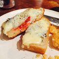 kaokaofood's cooksnap of when they made トマトがじゅわ〜フライパンで厚切トースト.