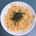 ＊きしろ＊'s cooksnap of when they made 簡単*和風ガーリックたらこパスタ*.