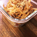 marica猫's cooksnap of when they made とまらない！大根の皮きんぴら 簡単✩節約.