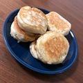 れなぼう's cooksnap of when they made 離乳食後期〜ごまとバナナのパンケーキ.