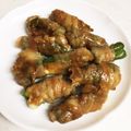 チョコ大好き❤'s cooksnap of when they made ピーマンチーズの肉巻き照り焼き.