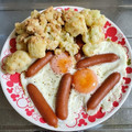 ebipeco's cooksnap of when they made お弁当に５分☆彡たらこマヨ炒め.