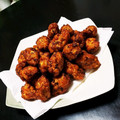 ＊桜ッ子＊'s cooksnap of when they made ねぎと紅生姜入り☆鶏のちぎり揚げ.