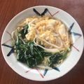 エミンコリニスタ☆'s cooksnap of when they made ふわふわ卵の餡かけうどん.