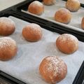 ころともちん's cooksnap of when they made ブルーベリーのふわふわ丸パン☆.